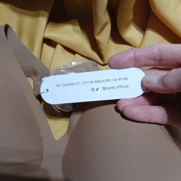 OEAK Women's Seamless Brown Bra XXXL - Picture 4 of 7